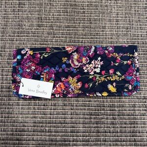 Vera Bradley Midnight Wildflowers Curling & Flat Iron Case